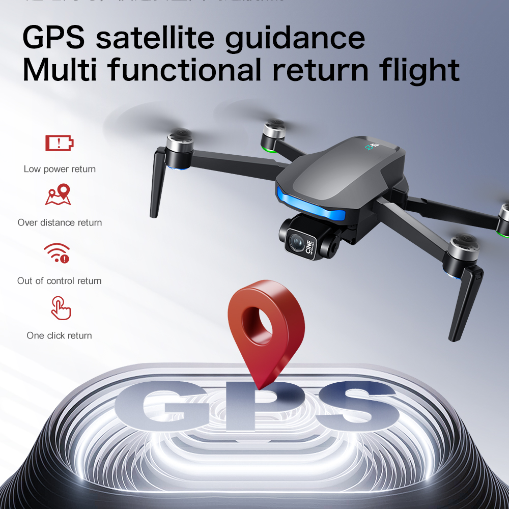 S-X1 MAX GPS Drone with 3-Axis - огляд і ціна Drone Gimbal 3 Axis